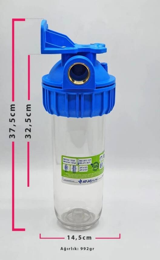 ATLAS 10" DAİRE TİPİ ARITMA ANASU GİRİŞ TEKLİ 3/4 ÜCRETSİZ KARGO - 3