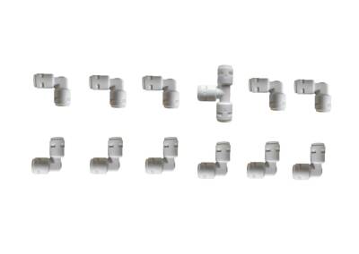 Aquafly 12" Inline 7 FİLTRE 10 AŞAMA ( DETOX ve 4in1 ) Su Arıtma Filtresi Kapalı Kasa Cihaz Uyumlu - 7