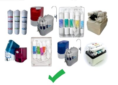 AQUAFLY Su Arıtma Cihazı Filtresi 12" İNLİNE 8 FİLTRE 11 AŞAMA Su Arıtma Filtresi KAPALI KASA CİHAZ UYUMLU - 2