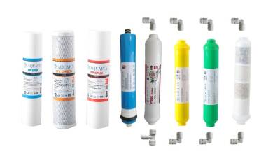 AQUAFLY Su Arıtma Filtresi 8li Takım Arıtıcı Filtresi BİO-CERAMİC YEDEK 10' AÇIK KASA UYUMLU