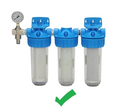 AQUA FLY DAİRE ARITMA ANASU GİRİŞ 3LÜ YEDEK ( Yıkanabilir, Reçine, Cto ) - 2