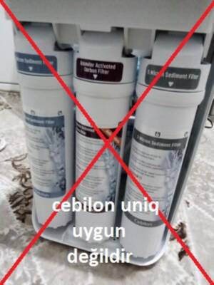 FİLMTEC MEBRANLI SU ARITMA FİLTRESİ 5li SET ÇİFT KARBONLU İHLAS UYUMLU - 7