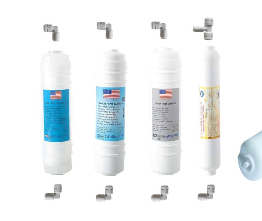 Filtre Dünyası USA 12" İNLİNE 4LÜ SET MEBRANSIZ - 1