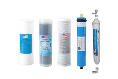 TRUST WATER İHLAS AURA CEBİLON COMPACT UYUMLU Su Arıtma Filtresi TAKIM 5li Set ÇİFT KARBONLU 10" AÇIK KASA CİHAZ UYUMLU