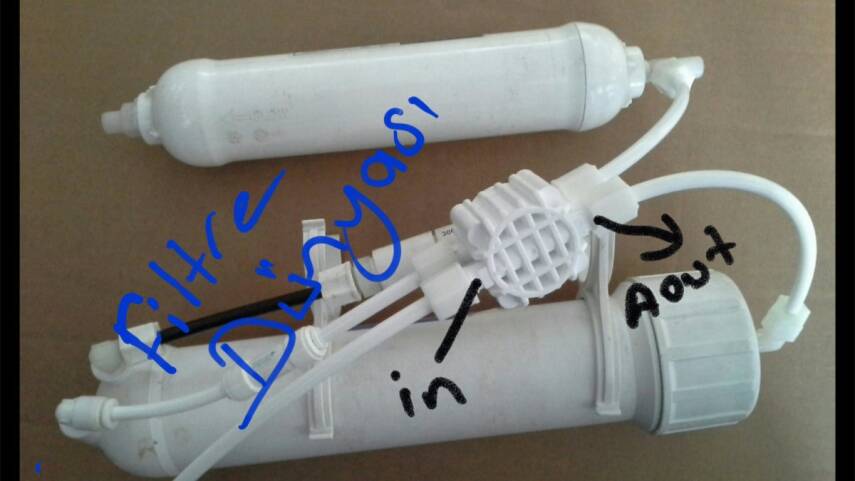 JAKO ÇEK VALF + 4 YOLLU VANA SHOT OF ŞATOF SHUT-OFF SOMUNLU ATIK SU KISICI SET - 3