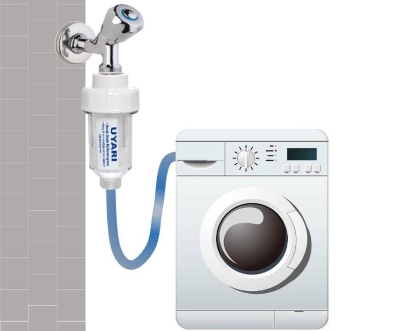 KiREC ÖNLEYİCİ BULAŞIK MAKiNESİ FiLTRESİ VEYA ÇAMAŞIR MAKİNESİ FİLTRESİ KİREÇ ÖNLEYİCİ - 1