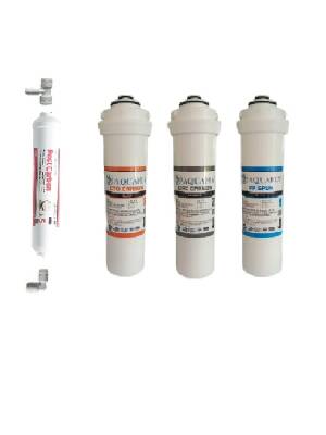 AQUA FLY ( MEMBRANSIZ ) İHLAS CEBİLON UNİQUE UYUMLU 4LÜ ÖN FİLTRE TAKIMI ( CEBİLON DİJİTAL CİHAZ UYUMLU )
