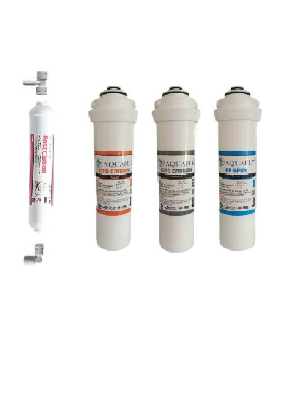 AQUA FLY ( MEMBRANSIZ ) İHLAS CEBİLON UNİQUE UYUMLU 4LÜ ÖN FİLTRE TAKIMI ( CEBİLON DİJİTAL CİHAZ UYUMLU ) - 1