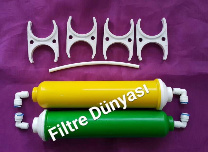 Mineral Filtre ve Alkali Filtre Bağlantı setli - 1