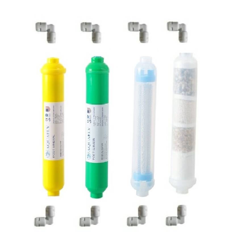 AQUA FLY Su Arıtma Cihazı Filtresi 6-7-8-9 AŞAMA 4LÜ SET EKO YEDEK - 1