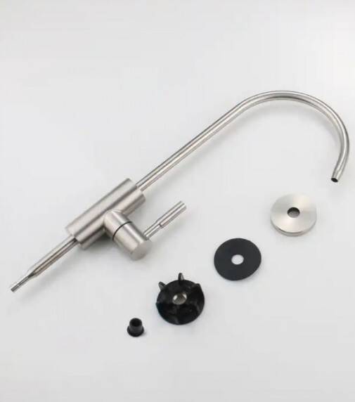 AQUA FLY Su Arıtma Cihazı Musluğu PASLANMAZ LÜX MUSLUK Arıtma Çeşme Ankastre Musluk - 1