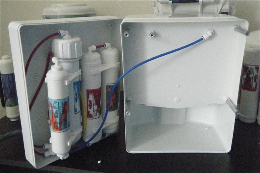 TEZGAH ÜSTÜ SU ARITMA FİLTRESİ 4lü SET VONTRON MEMBRANLI - 3