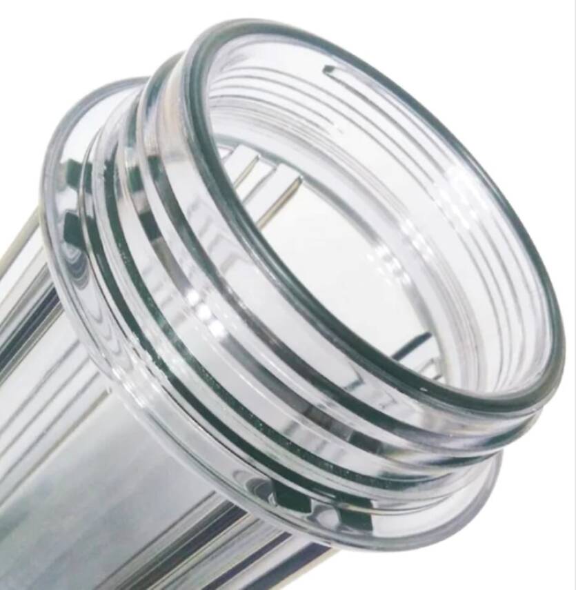 AQUA FLY Su Arıtma Cihazı Için 10" Şeffaf Houzing Şeffaf Filtre Kabı İTHAL ( TANKPAC MARKA ) - 2