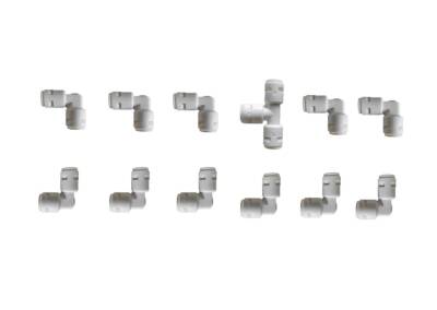 USA 12" İNLİNE 6LI YEDEK ALKALİ MİNERAL YEDEK SET ( MEBRANSIZ ) - 8