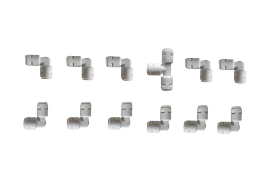 USA 12" İNLİNE 6LI YEDEK ALKALİ MİNERAL YEDEK SET ( MEBRANSIZ ) - 8