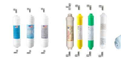 USA 12" İNLİNE Su Arıtma Filtresi 7li Alkalin Mineral Bio Ceramic YEDEK