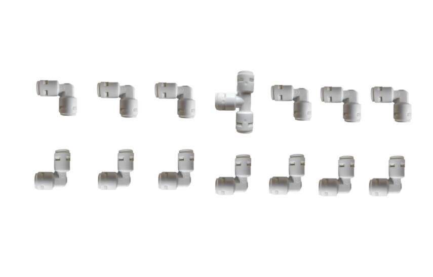 USA 12" İNLİNE Su Arıtma Filtresi 7li Alkalin Mineral Bio Ceramic YEDEK - 8