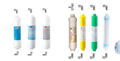 USA 12" İNLİNE Su Arıtma Filtresi 7li Alkalin Mineral İnfrared YEDEK