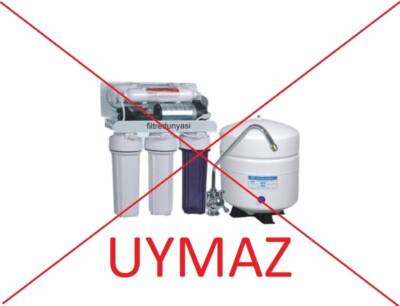 TRUST WATER Kapalı Kasa Su Arıtma Cihazı Filtresi Filmtec li İNLİNE 5li FİLTRE TAKIMI  - 3