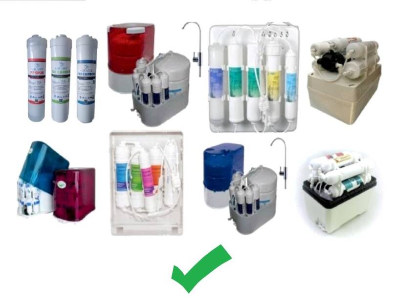 TRUST WATER Kapalı Kasa Su Arıtma Cihazı Filtresi  PENTAİR  Mebranlı İNLİNE 5Lİ Set - 2