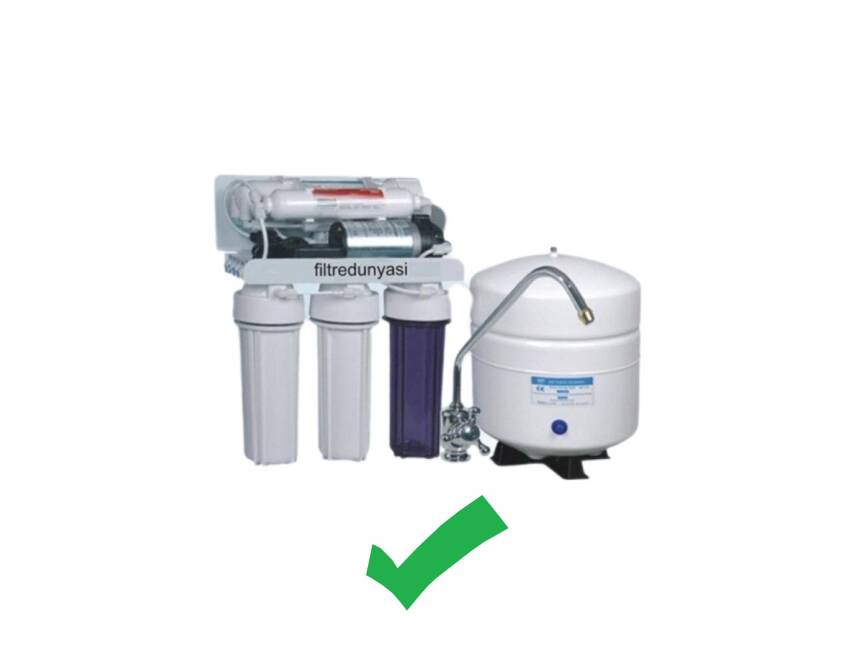 TRUST WATER Su Arıtma Cihazı Filtresi 7li Alkalin Mineral Bio Ceramic MEBRANSIZ - 2