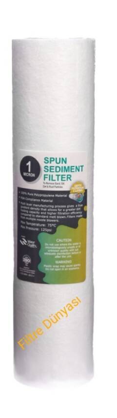 VONTRON MEMBRANLI Su Arıtma Filtresi 5li Takım Arıtıcı Filtresi EKO - 6